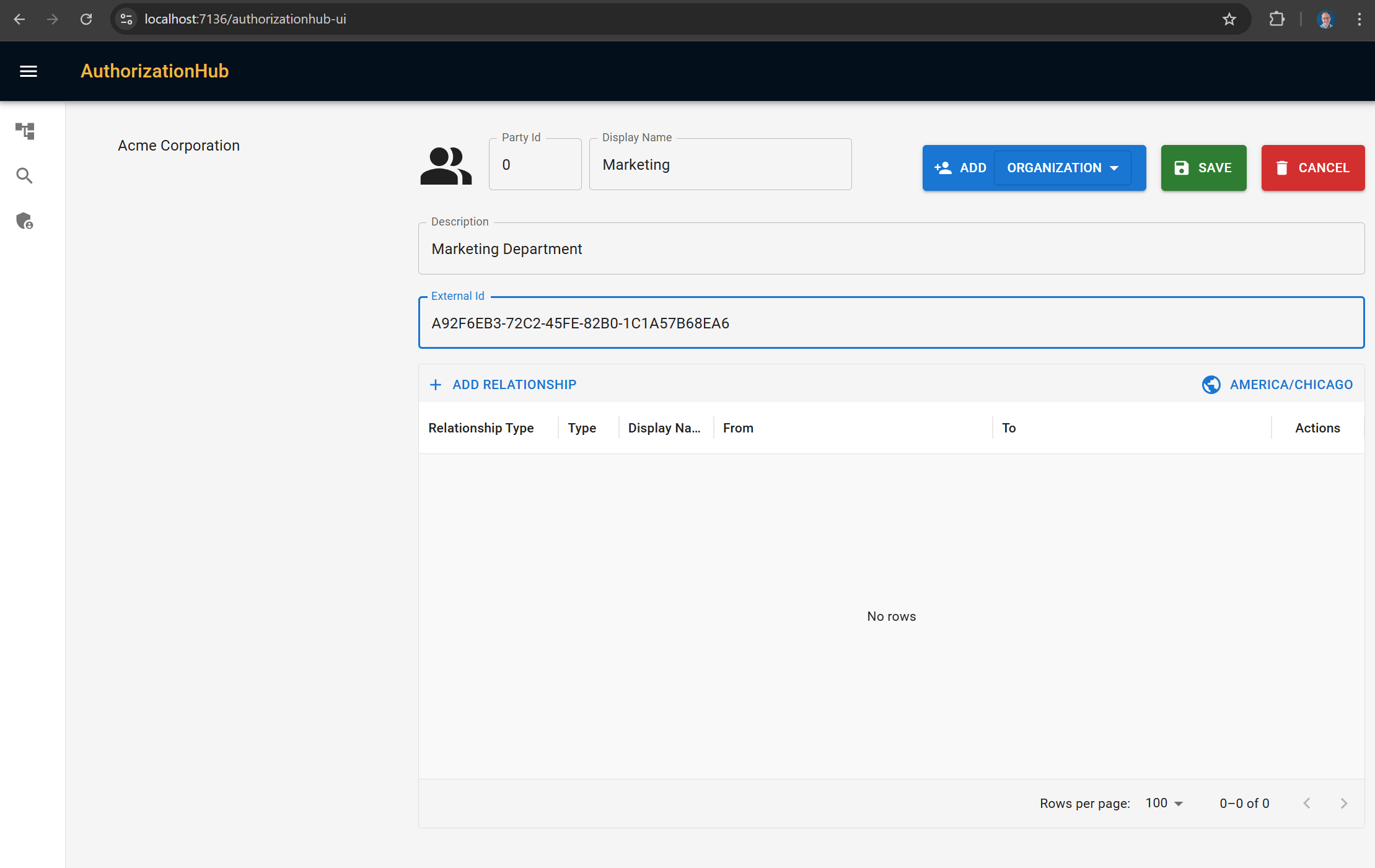 Creating A New Org