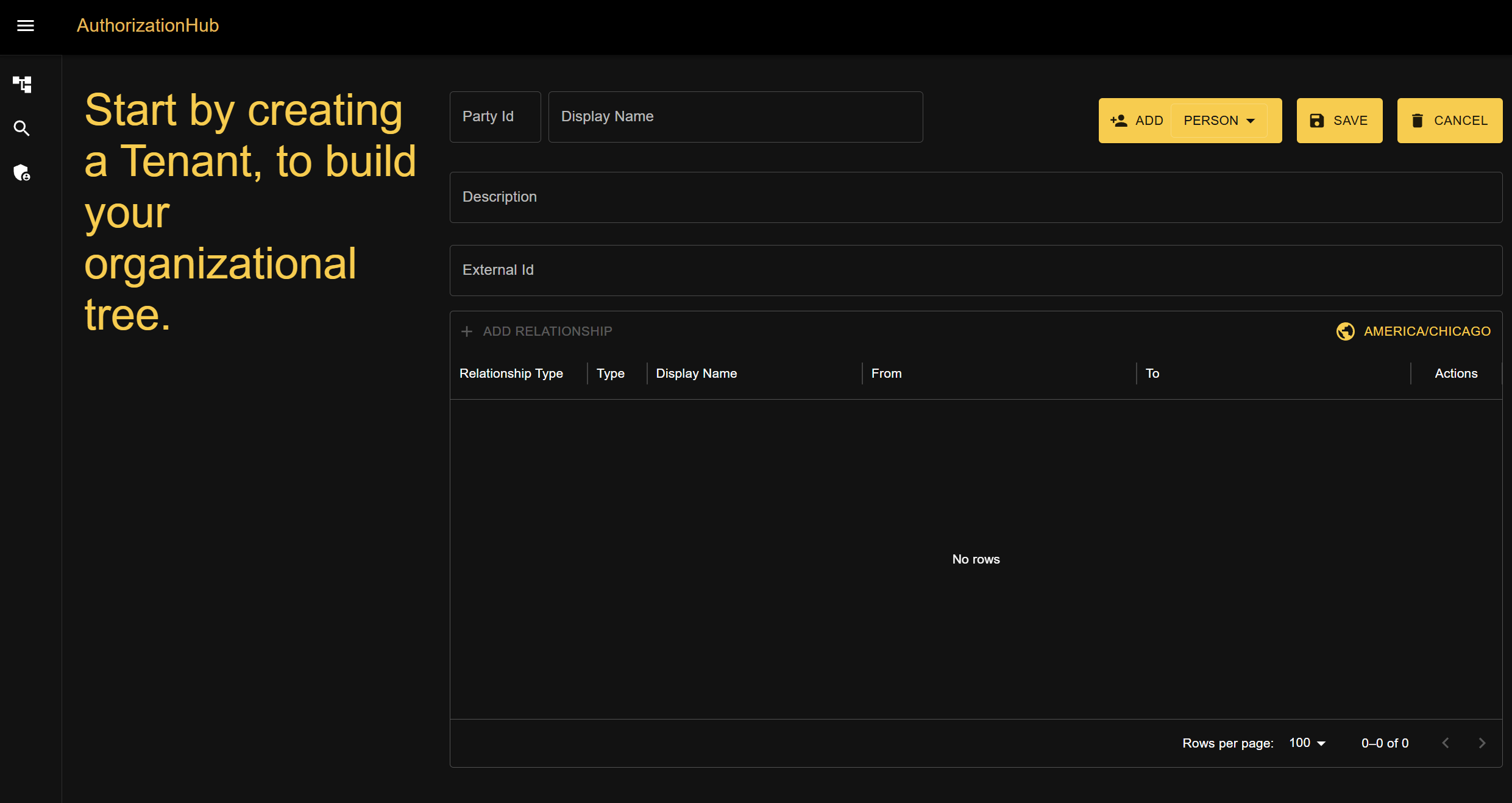 AuthorizationHub UI